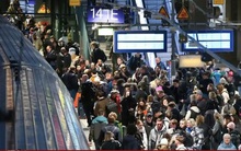 Đình công lớn tại Đức, giao thông đường sắt gián đoạn diện rộng