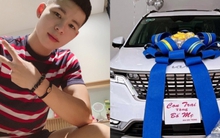 Nam thần U23 Việt Nam mua xế hộp tiền tỉ tặng bố mẹ