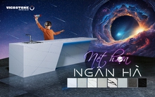 Mang vẻ đẹp huyền bí của vũ trụ vào BST "Nét họa Ngân hà" VICOSTONE®