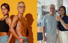 Cặp vợ chồng 61 - 56 tuổi trẻ như thanh niên, bụng 6 múi: Không bao giờ là quá già để tập luyện