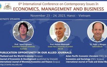 Trường ĐH Kinh tế Quốc dân tổ chức Hội thảo quốc tế: 22 phiên thảo luận, 80 tham luận nhằm tìm lời giải cho các vấn đề đương đại trong Kinh tế, Quản trị và Kinh doanh