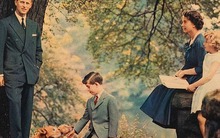 Bộ sưu tập thiệp Giáng sinh được rao bán, hé lộ những bức ảnh chưa từng thấy về cuộc sống riêng tư của cố Nữ vương Elizabeth với gia đình