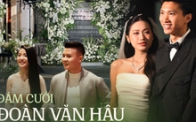 Toàn cảnh đám cưới sang chảnh của Văn Hậu và Hải My ở Hà Nội: Dâu rể visual xịn khỏi bàn, nhiều chi tiết thể hiện đẳng cấp