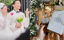 Hé lộ món quà mà Văn Hậu - Hải My tặng khách dự cưới thay lời cảm ơn