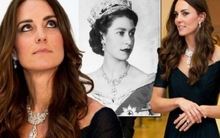 Điều ít biết về chiếc vòng cổ giá hơn 2.000 tỷ đồng cực quý giá Vương phi Kate từng đeo: Được cố nữ Vương Elizabeth II đích thân cho mượn