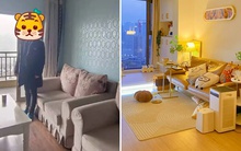 Dốc hết tiền mua căn hộ cũ rồi chi 170 triệu để sửa lại, cô gái sống độc thân vui vẻ với hai chú mèo