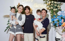 Cường Đô La khoe ảnh tổ chức sinh nhật cho vợ, ai dè hành động tinh tế dành cho Subeo mới gây chú ý