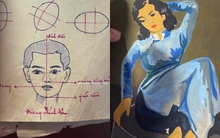 Nam sinh tình cờ phát hiện cuốn sổ vẽ cách đây 25 năm của mẹ, mỗi trang đều là "vô giá"