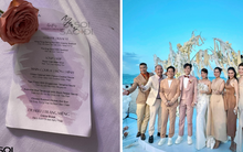 Lộ diện menu tiệc cưới Puka - Gin Tuấn Kiệt: Ngập hải sản, pha trộn hương vị nhiều nơi trên thế giới