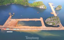 Quảng Ninh chỉ đạo kiểm tra dự án đang quây núi đá làm “hòn non bộ”