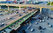 Diện mạo 2 cầu vượt thép Mai Dịch sau 9 tháng thi công hiện ra sao?