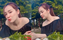 Nhã Phương khoe nhan sắc qua "cam thường", vóc dáng mẹ bỉm sau 2 tháng sinh nở gây chú ý