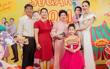 Vợ chồng người đẹp Sang Lê tổ chức sinh nhật cùng ngày cho 2 con