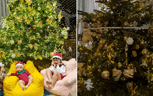 Cây thông Noel nhà Cường Đô La: Cao hơn 2m, có một chi tiết đặc biệt cho thấy sự đầu tư của gia chủ