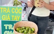 Xuất hiện trà cóc giã tay: Chưa cần biết có hot không nhưng ai cũng lo cho người bán vì điều này