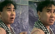 MC Quyền Linh dầm mưa, "nổi quạu" khi ekip đòi dừng quay chương trình