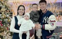 Duy Mạnh khoe ảnh gia đình dịp sinh nhật vợ, nhan sắc ái nữ cựu chủ tịch Sài Gòn FC thăng hạng rõ rệt