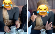 Cô nàng Việt kiều lần đầu thử cà phê phin: Dùng thìa xúc ăn luôn khiến nhiều người "nín thở" chờ phản ứng