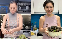 Đọ mâm cơm nhà của vợ doanh nhân: Phương Oanh nấu ngon như ngoài hàng, các phu nhân khác thì sao?