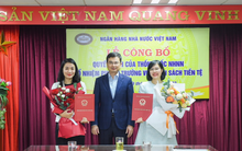 Thống đốc NHNN bổ nhiệm 2 Phó Vụ trưởng Vụ chính sách tiền tệ