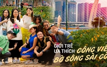 Ngày cuối năm 2023: giới trẻ nô nức tụ tập cà phê, vườn hoa hướng dương đông đúc người check-in