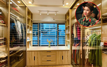 Từ phòng thay đồ lộn xộn thành không gian sáng bừng như trong store, MC Hoàng Linh flex luôn người đặc biệt đứng sau