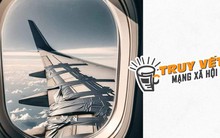 Sự thật về ảnh cánh máy bay dán "băng keo" lan truyền trên mạng