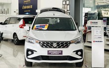 Suzuki Ertiga giảm kỷ lục 130 triệu: Bản AT lần đầu về mốc 478 triệu, rẻ hơn hẳn Xpander