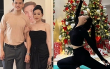 Vợ Hồ Tấn Tài khoe vóc dáng thon gọn sau sinh thì ra là tập môn thể thao này