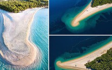 Bãi biển duy nhất trên thế giới có khả năng "biến hình"