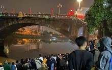 Hiện trường vụ xe bán tải rơi sông Ka Long khiến 2 người chết