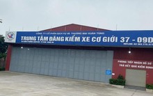 Công an Nghệ An khám xét trung tâm đăng kiểm xe cơ giới 37-09D
