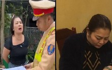 Người phụ nữ vò nát biên bản, lăng mạ cảnh sát sẽ phải đối diện hình phạt nào?