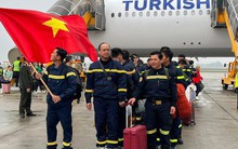 Đoàn 24 cảnh sát Việt Nam hoàn thành sứ mệnh ở Thổ Nhĩ Kỳ đã về đến Hà Nội