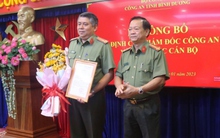 Công an Bình Dương điều động, bổ nhiệm hàng loạt cán bộ chủ chốt