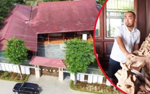 Căn biệt phủ kiểu “các cụ” ở Hà Tĩnh rộng 1.000m2, sửng sốt nhất là kho báu trầm hương tiền tỷ