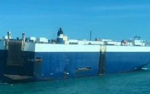 Cận cảnh tàu chở hơn 4.500 ô tô vừa bốc cháy ở ngoài khơi Vũng Tàu