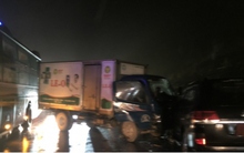 Va chạm liên hoàn trên cao tốc Nội Bài - Lào Cai