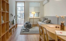 Căn hộ 60m² ở khu tập thể cũ "biến hình" thành không gian sống đẹp bất ngờ