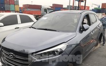 Tịch thu 9 ô tô Hàn Quốc quá cảnh Hải Phòng ‘dính’ lỗi nặng
