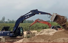 "Chạy đua" tìm cát cho các dự án giao thông trọng điểm