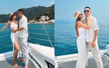 Linda Ngô - Phong Đạt bao trọn du thuyền cho bạn bè chill trước thềm đám cưới, khách mời toàn trai xinh gái đẹp!
