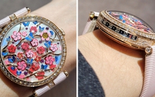 Đồng hồ có giá 7 tỷ nhưng người dùng phải đếm hoa để xem giờ