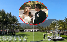 Những hình ảnh đầu tiên tại resort tổ chức đám cưới Linda Ngô - Phong Đạt, hé lộ nhan sắc cô dâu trong hậu trường