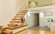 Căn hộ 52m² ấn tượng với cách bố trí nội thất giật cấp