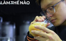 Cận cảnh quá trình làm ra loại bia thơm mùi cốm Hà Nội, ăn được với cả lòng lợn lẫn tôm hùm
