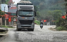 Quốc lộ 70 hư hỏng nghiêm trọng nhưng chưa có tiền sửa