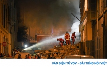 Sập tòa nhà dân cư ở Pháp, 6 người bị thương