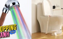 Thiết bị mở nắp bồn cầu bằng chân, vòi sen 7 màu và loạt phụ kiện hay ho dành cho nhà tắm thông minh