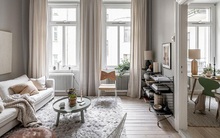 Không gian sống đầy đủ tiện nghi đến bất ngờ bên trong căn hộ 35m²